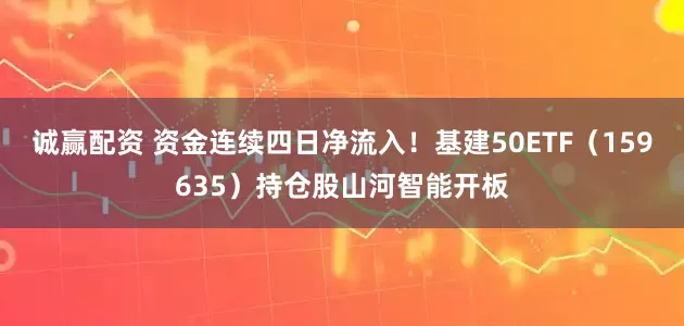 诚赢配资 资金连续四日净流入！基建50ETF（159635）持仓股山河智能开板